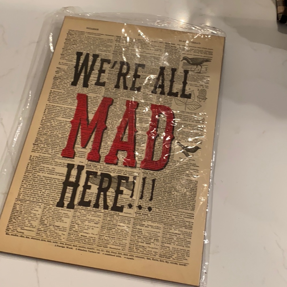 Cute wood sign